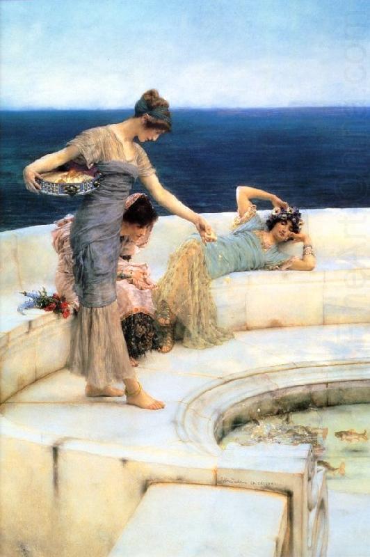 Alma Tadema Silver Favourites china oil painting image